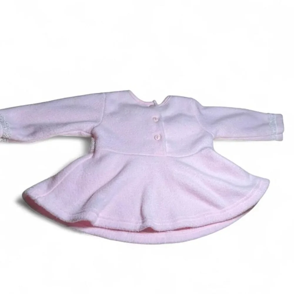 Y2K Kids Play Pink Floral Pant & Shirt Set 12M Two Piece Coordinated Cottagecore